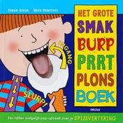 Omslag van Het grote smak burp prrt plons boek