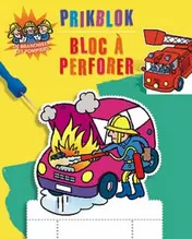 Omslag van De brandweer Prikblok / Les pompiers Bloc à perforer