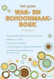 Omslag van Het grote was- en schoonmaakboek