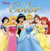 Omslag van Disney Color Fun Prinsessen / Disney Color Fun Princesse