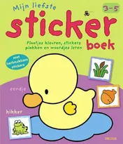 Omslag van Mijn liefste stickerboek 3-5 j
