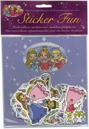 Omslag van De Droomprinsesjes - Sticker Fun / Les princesses de rêve - Sticker Fun