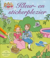 Omslag van De Droomprinsesjes - Kleur- en stickerplezier
