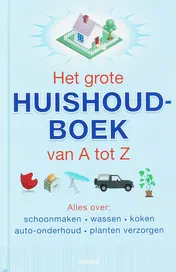 Omslag van Het grote huishoudboek van A tot Z