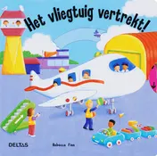 Omslag van Het vliegtuig vertrekt!