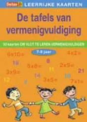Omslag van De tafels van vermenigvuldigen