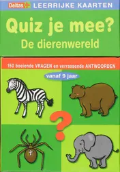 Omslag van Quiz je mee? De dierenwereld