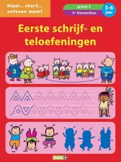 Omslag van Eerste schrijf- en telspelletjes (5-6 jaar)