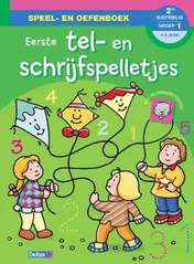 Omslag van 1e tel- en schrijfspelletjes