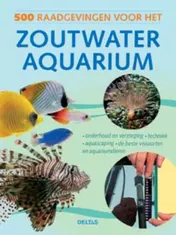 Omslag van 500 raadgevingen voor het zoutwateraquarium