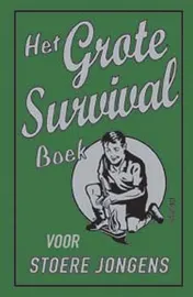 Omslag van Het grote survival boek voor stoere jongens