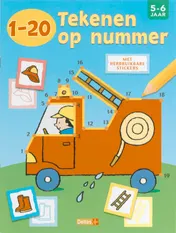 Omslag van 1-20 tekenen op nummer