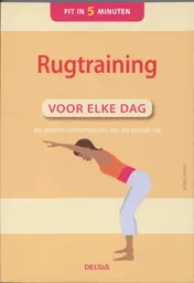 Omslag van Rugtraining voor elke dag