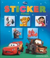 Omslag van Disney Sticker Parade (pixarfiguren)