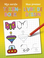 Omslag van Mijn eerste tekenboek / Mon premier livre de dessin