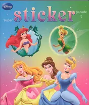 Omslag van Disney Stickerboek Prinses / Ariel / Tinkerbel