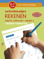 Omslag van Oefenblaadjes rekenen (6-7 j.) Tweede trimester
