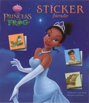 Omslag van The Princess and the Frog stickerparade