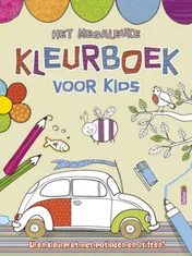 Omslag van Het megaleuke kleurboek voor kids