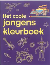 Omslag van Het coole jongenskleurboek