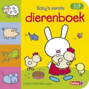 Omslag van Baby's eerste dierenboek 1-3 jaar
