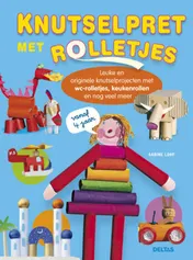 Omslag van Knutselpret met rolletjes