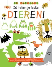 Omslag van Zo teken je leuke dieren!