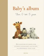 Omslag van Baby's album van 0 tot 5 jaar