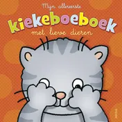 Omslag van Mijn allereerste kiekeboeboek met lieve dieren