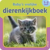 Omslag van Babys vrolijke dierenkijkboek 1-3 jaar