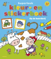 Omslag van Superleuk kleur- en stickerboek