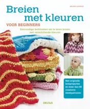 Omslag van Breien met kleuren voor beginners