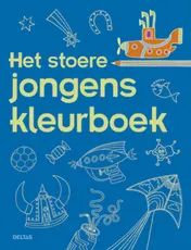 Omslag van Het stoere jongens kleurboek