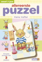 Omslag van Allereerste puzzel Kleine Huppel vanaf 3 jaar