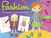 Omslag van Fashion teken- en kleurpret Little Miss Trendy / Fashion dessin et coloriage super fun Little Miss Trendy
