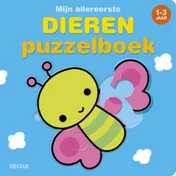 Omslag van Mijn allereerste dieren puzzelboek (1-3 j.)