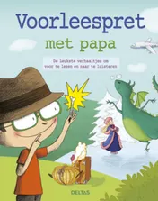 Omslag van Voorleespret met papa
