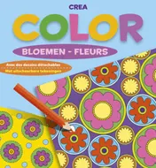 Omslag van Crea color bloemen / Crea color fleurs