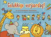 Omslag van Gelukkige verjaardag! 24 uitscheurbare tekeningen