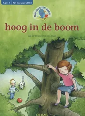 Omslag van Hoog in de boom