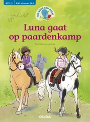 Omslag van Luna gaat op paardenkamp