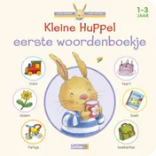 Omslag van Kleine Huppel Eerste woordenboekje 1-3 jaar