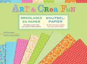 Omslag van Art & Crea Fun - Knutselpapier / Art & Crea Fun - Bricolages en papier