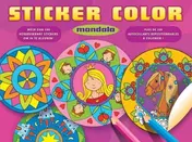 Omslag van Sticker Color Mandala