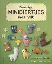 Omslag van Snoezige minidiertjes met vilt