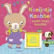 Omslag van Konijntje Knabbel zoekt haar knuffel