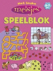 Omslag van Het leuke meisjes speelblok