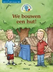 Omslag van We bouwen een hut!