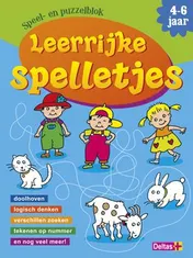 Omslag van Leerrijke spelletjes 4-6 jaar