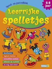Omslag van Leerrijke spelletjes 6-8 jaar